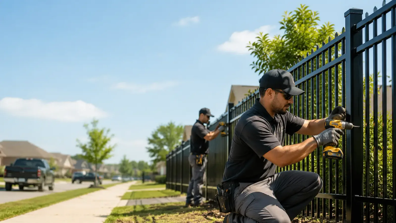Metal Fence Installation in Omaha, NE